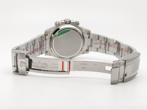 Daytona 126500 904L SS/SS White/Stk APF DD4801