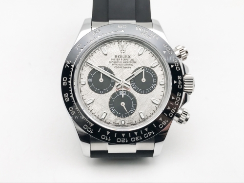 Daytona 116519LN Wt SS/RU Met/Stk SWF V2 SH4130