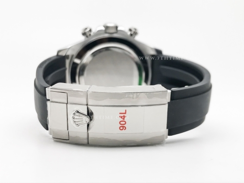 Daytona 116519LN Wt SS/RU Met/Stk SWF V2 SH4130