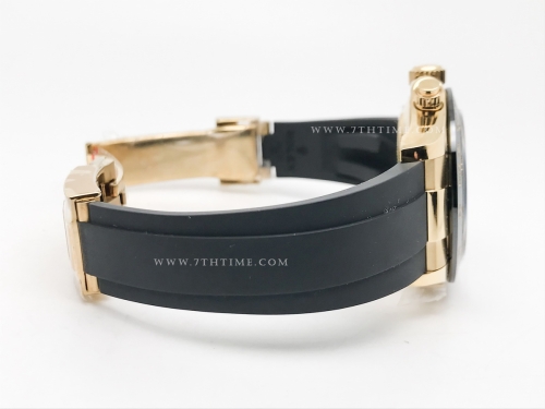 Daytona 116518LN Wt YG/RU Met/Stk SWF V2 SH4130