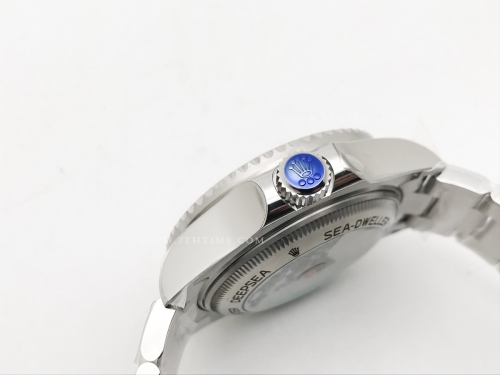 Deep Sea Dweller 126660 SS/SS Black EWE A3235