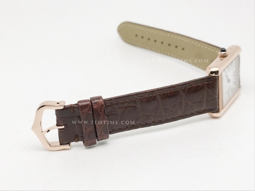 Cartier Tank Solo Small RG/LE Wht AF Swiss Qtz