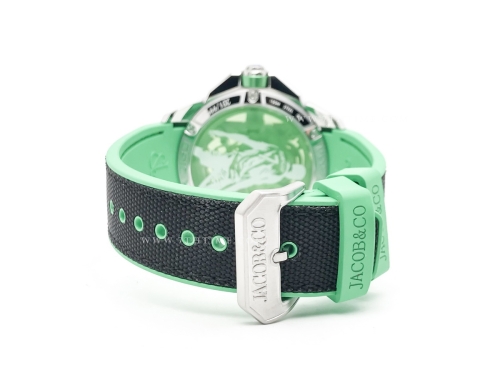 Jacob & Co CR7 Epic X Dia SS/NY/RU Green TWF JR2301