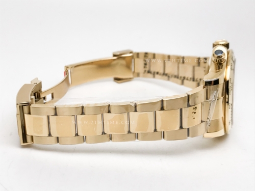 Daytona 126508 YG/YG Blk/Stk FF A7750