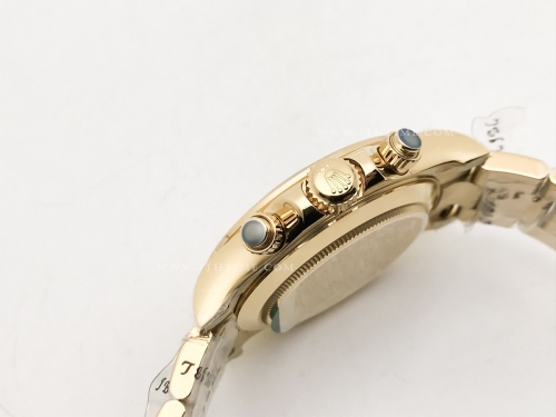 Daytona 126508 YG/YG Blk/Stk FF A7750