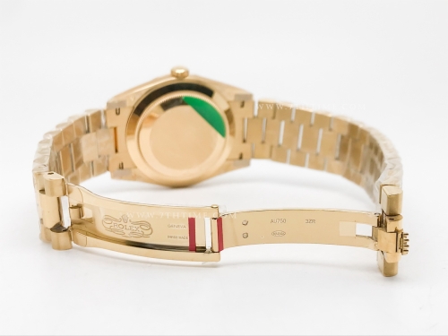 DayDate 40mm 904L Flt Wt YG/YG YG/B.Dia TMF SH3255