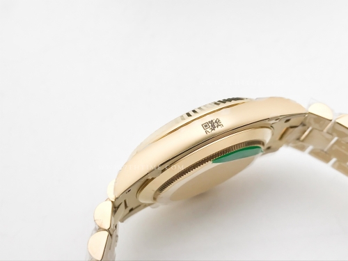 DayDate 40mm 904L Flt Wt YG/YG YG/Rm/Stk TMF SH3255