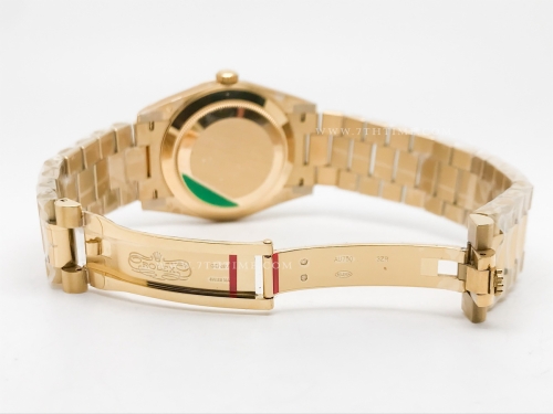 DayDate 40mm 904L Flt Wt YG/YG YG/Rm/Stk TMF SH3255