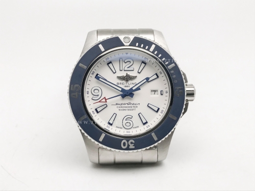 Superocean 44mm V2 SS/SS White TF Asia 2824