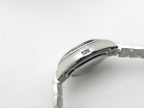 DateJust Ladies 28mm Jub Flt 904L SS/SS Grey/Stk GMF A2671