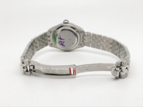 DateJust Ladies 28mm Jub Flt 904L SS/SS Blue/Stk GMF A2671