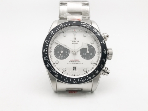 Black Bay Chrono Oys M79360N SS/SS White TWF A7750