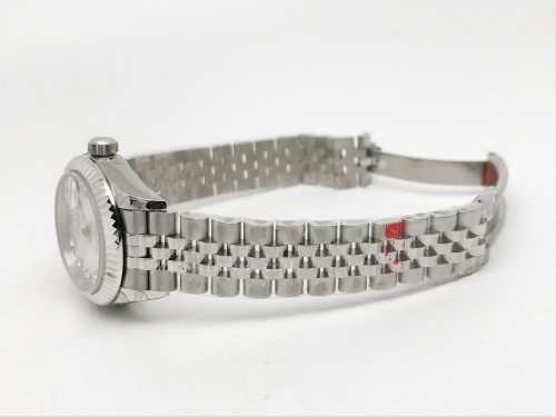 DateJust Ladies 28mm Jub Flt 904L SS/SS Silv/Dia GMF A2671