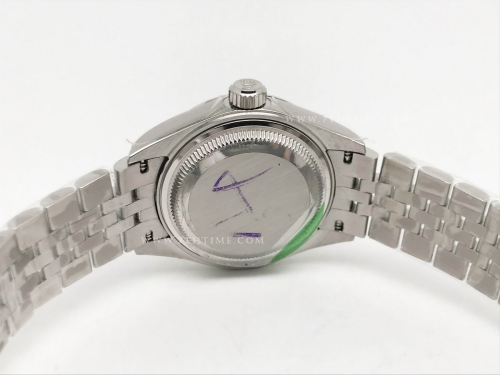 DateJust Ladies 28mm Jub Flt 904L SS/SS Silv/Dia GMF A2671