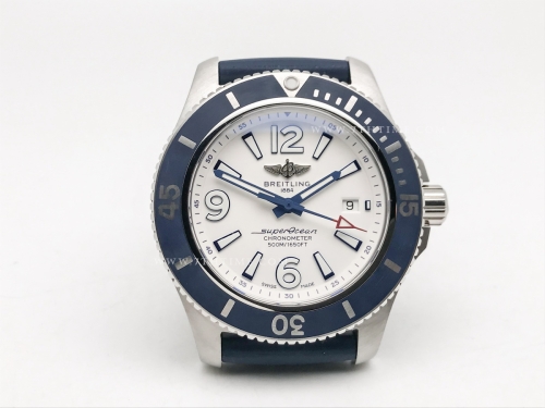 Superocean 44mm V2 SS/RU White TF Asia 2824
