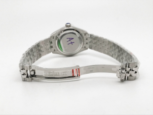 DateJust Ladies 28mm Jub Flt 904L SS/SS Pink/Rm GMF A2671