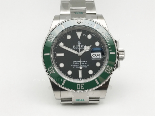 Submariner 126610LV 904L SS/SS Black ZF VR3235
