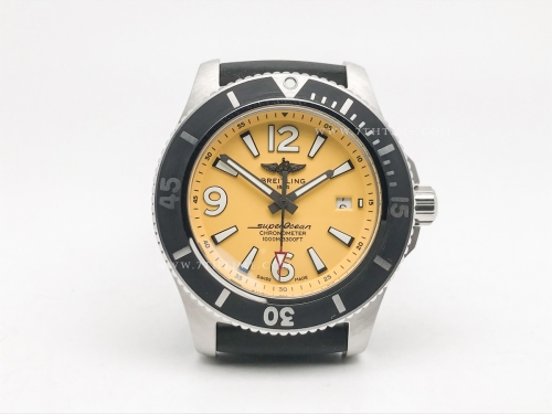 Superocean 44mm V2 SS/RU Yellow TF Asia 2824