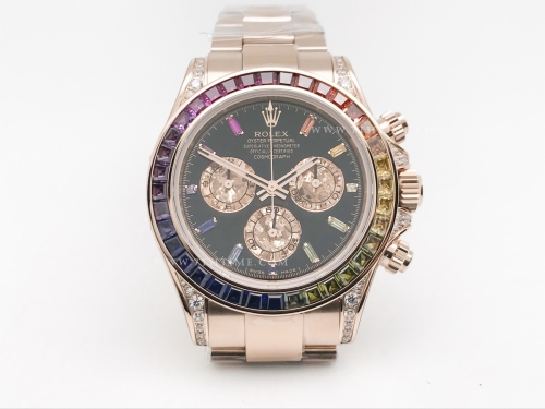 Daytona 116595RBOW Dia RG/RG Blk/Dia ZF SH4130