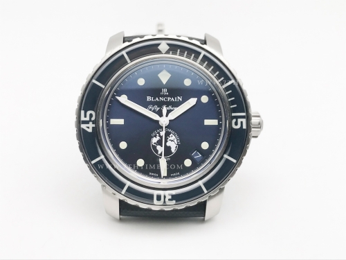 Fifty Fathoms Ocean Commitment SS/NY Blue ZF A1151