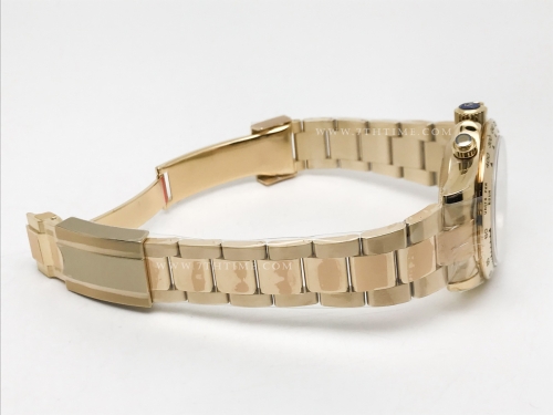 Daytona 116508 YG/YG White/Stk OMF Asia 7750