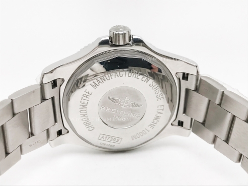 Superocean 44mm V2 SS/SS Black/Stk TF Asia 2824