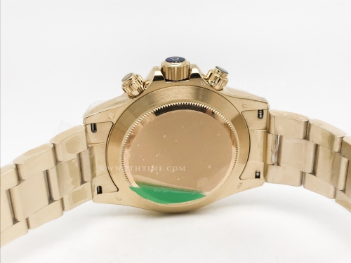 Daytona 116508 YG/YG White/Stk OMF Asia 7750