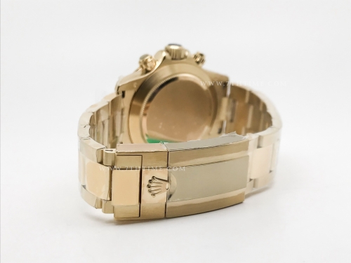 Daytona 116508 YG/YG White/Stk OMF Asia 7750