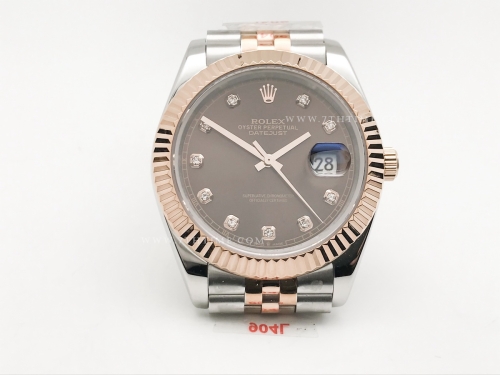 DJ2 41mm 126331 Jub Flt RG/SS Brn/Dia GDF MY8215