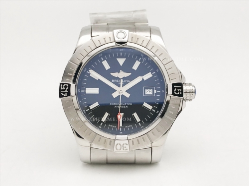 Avenger 43mm V2 SS/SS Black TF A2824