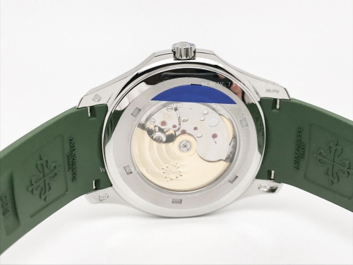 Aquanaut Ref.5168 SS/RU Green/Num ZF A330