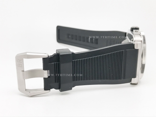 Bell Ross BR03-92 Diver 42mm SS/RU White WMF A2824