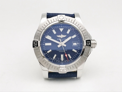 Avenger 43mm V2 SS/LE Blue TF A2824