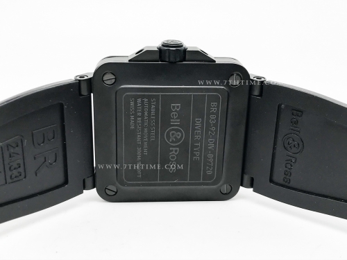 Bell Ross BR03-92 Diver 42mm DLC/RU Lume WMF A2824