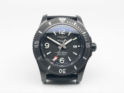 Superocean 46mm V2 DLC/RU Black TF Asia 2824