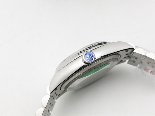 DJ 36mm Jub Flt 904L SS/SS Blue/Stk APF VR3235