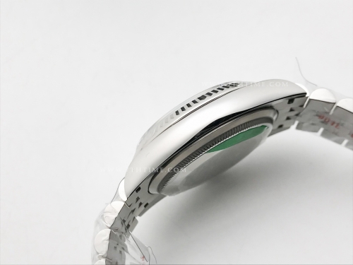 DJ 36mm Jub Flt 904L SS/SS Black/Stk APF