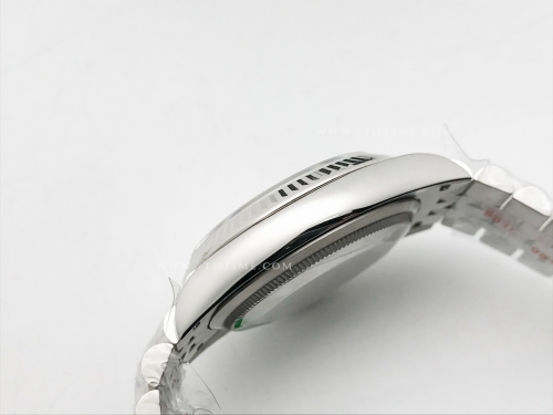 DJ 36mm Jub Flt 904L SS/SS Grn/Stk APF VR3235