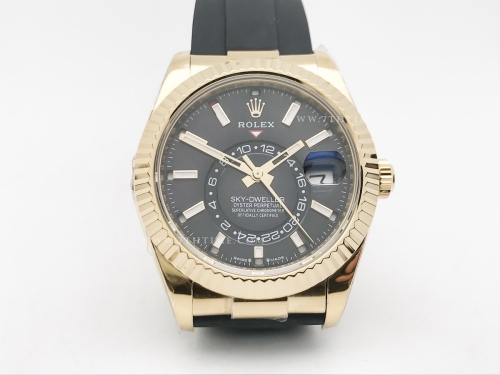 Skydweller 336238 YG/RU Black ZF V2 Asia 2824