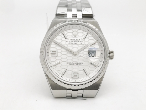 Land Dweller 40mm 127334 Jub Flt SS/SS White NNF MY9015 Mod