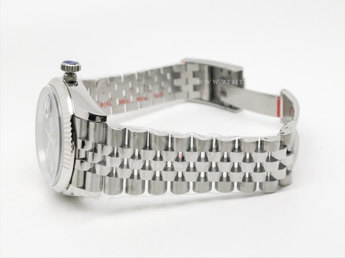 DJ 36mm Jub Flt 904L SS/SS Grey/Rm APF