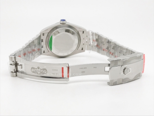 DJ 36mm Jub Flt 904L SS/SS Grey/Rm APF