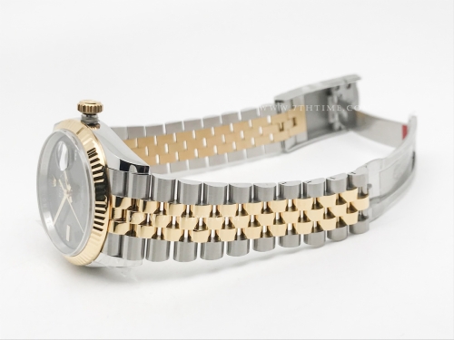 DJ 36mm Jub Flt 904L YG/SS Grey/Rm APF VR3235