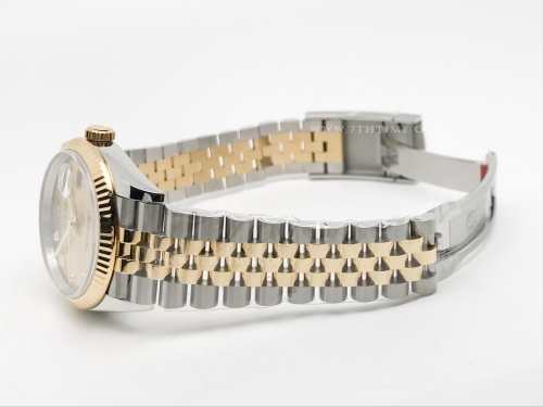 DJ 36mm Jub Flt 904L YG/SS Gold/Dia APF VR3235