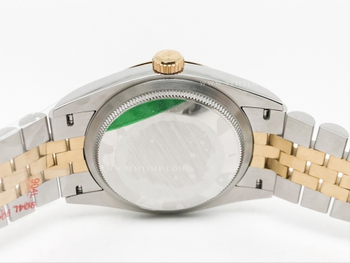 DJ 36mm Jub Flt 904L YG/SS Gold/Dia APF VR3235