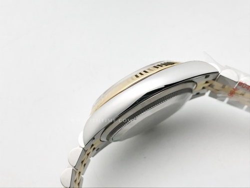 DJ 36mm Jub Flt 904L YG/SS Blk/Dia APF VR3235