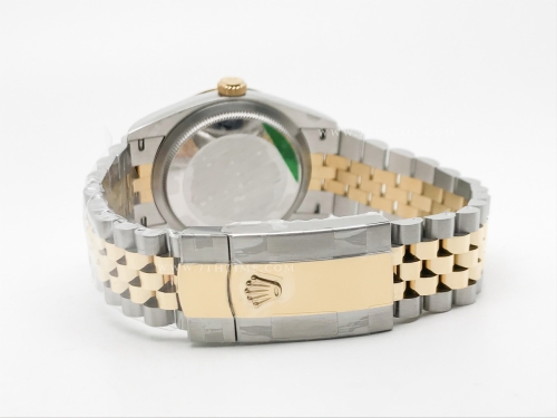 DJ 36mm Jub Flt 904L YG/SS Blk/Dia APF VR3235