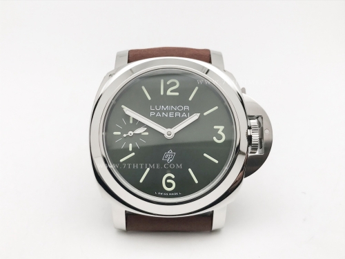 Pam 1624 Luminor Logo SS/LE Green HWF A6497