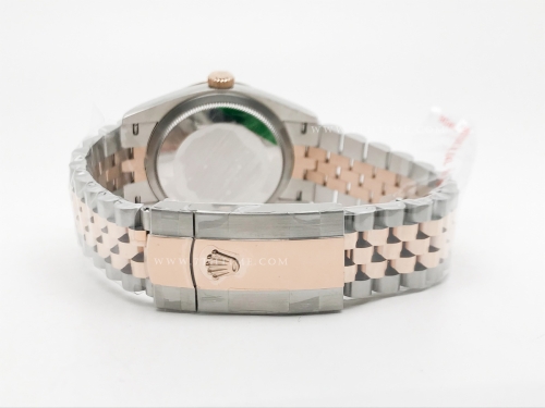 DJ 36mm Jub Flt 904L RG/SS Grey/Rm APF VR3235