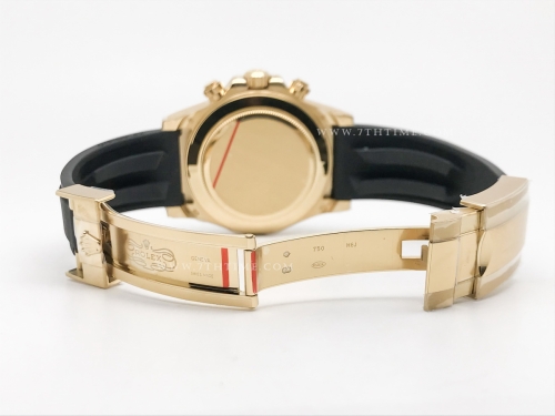 Daytona 116518 904L Wt YG/RU RG/Stk ZF SH4130